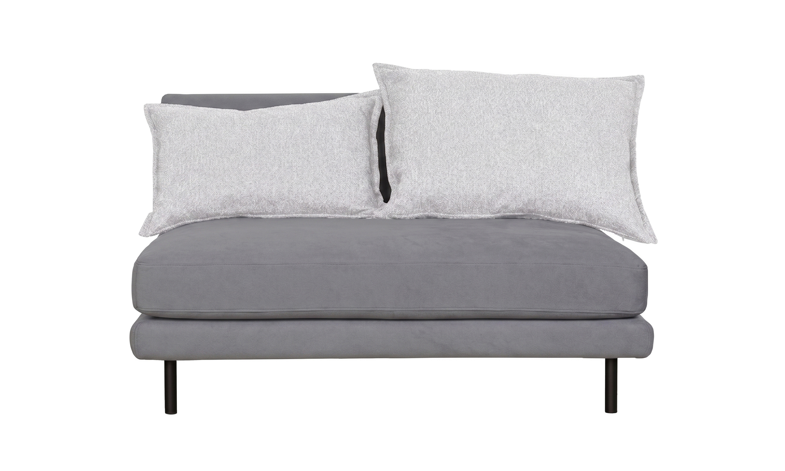 ノーブル01 2PアームレスＭソファ