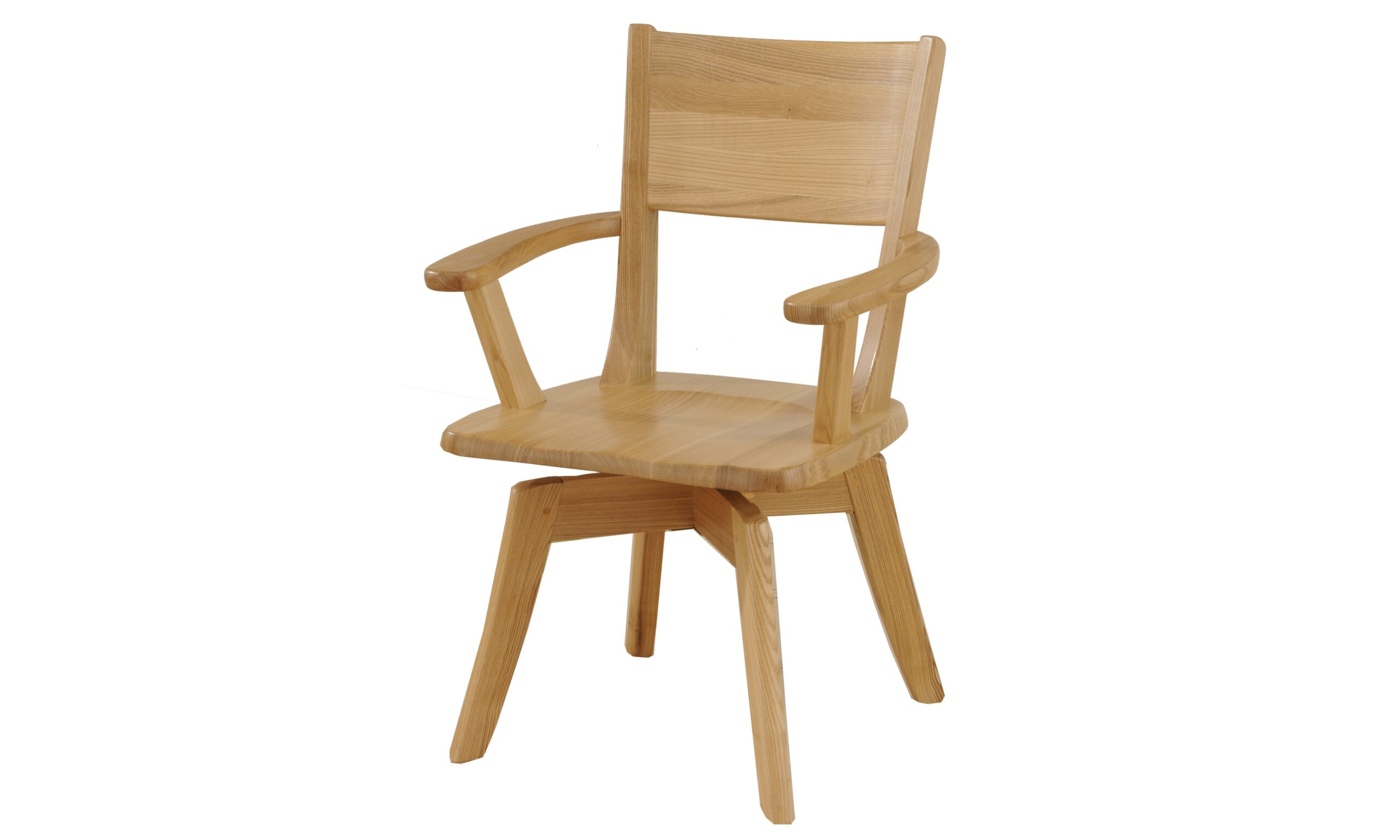 肘付回転チェア